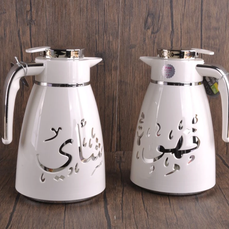 Tea thermos arabic 1.0L Top quality thermos tea coffee pot glass liner arabic tea pot
