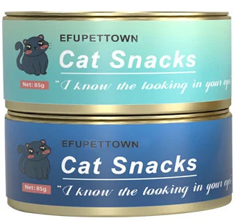 Chicken beef tuna canned Jelly Flavor Cat Wet Canned Food For Cat Pet Food