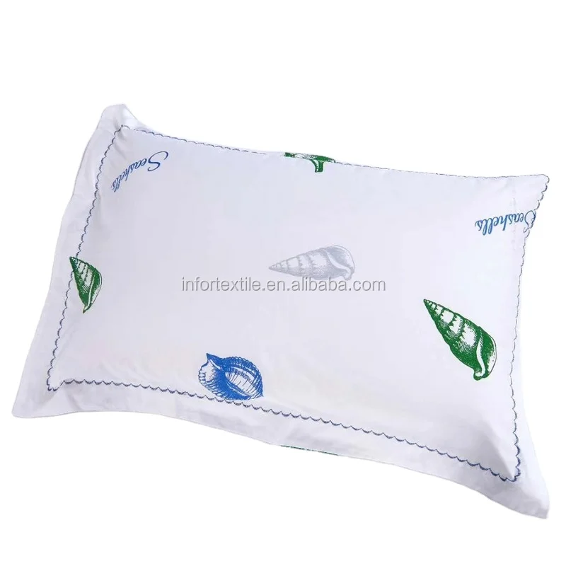 Factory sale various Hotel White Pillow Case 100% Cotton Hotel textile Wholesale Good Selling Pillow Cover