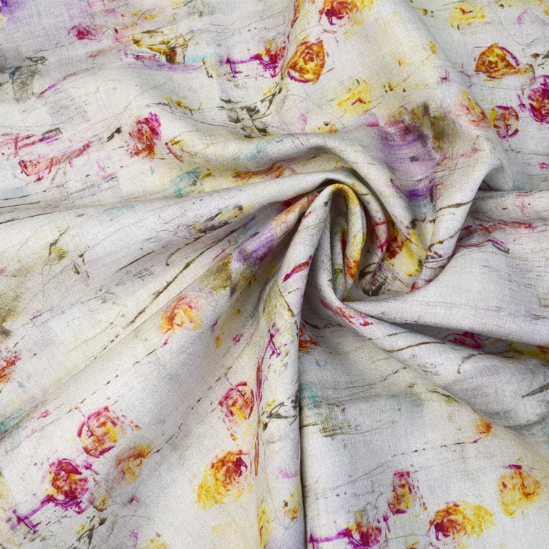 
Manufacturers Wholesale Cotton And Ramie For Vintage Printed Fabrics 