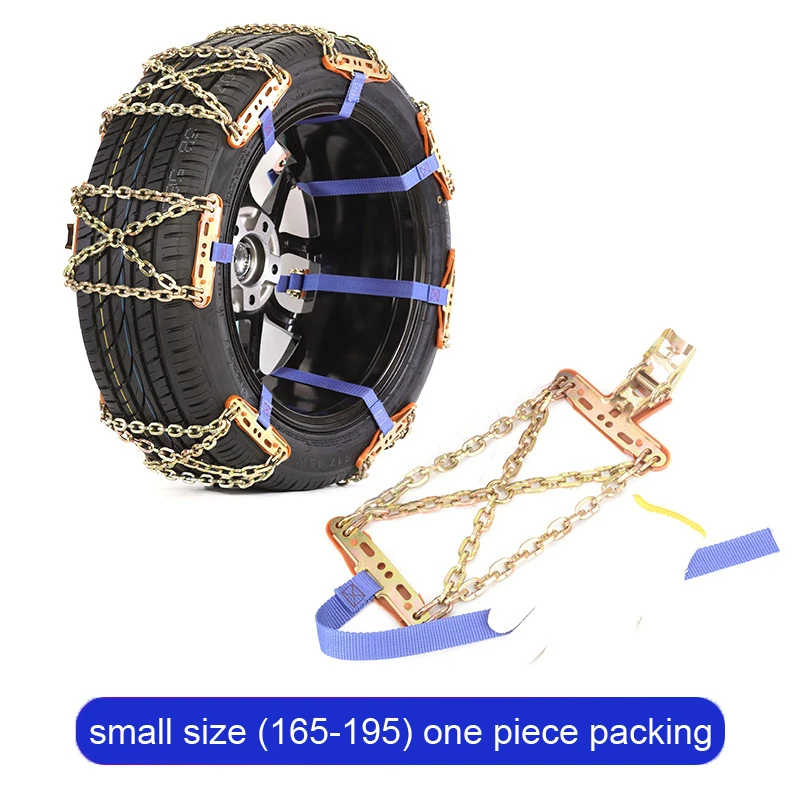 Factory directly wear resistant steel car vehicle anti-skid chain with icebreaker