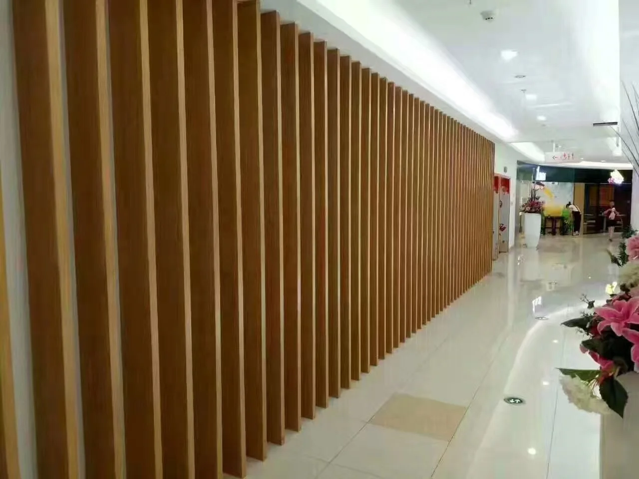 Wood Design PVC Acoustic Suspended Ceiling for Interior/WPC Ceiling Board