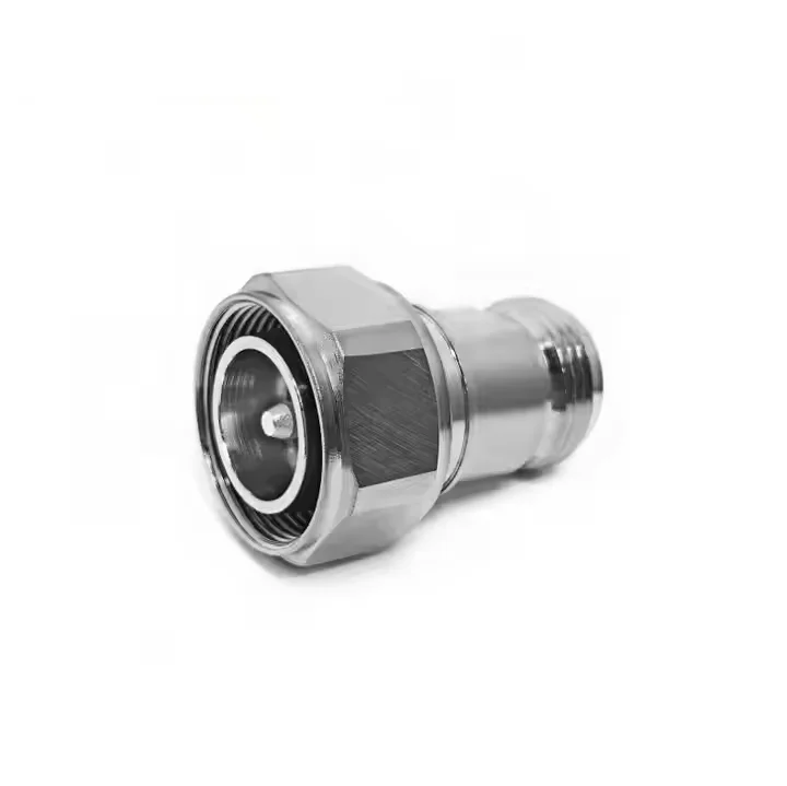 Mini Din 4.3-10 rf adapters 4.3-10 male plug to N female jack low PIM rf coaxial adaptor connectors