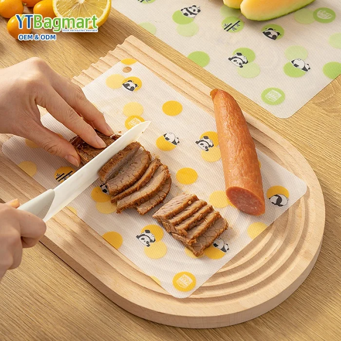 Plastic Cutting Boards for Kitchen Chopping Board Set Flexible Cutting Mats for Meat Vegetables
