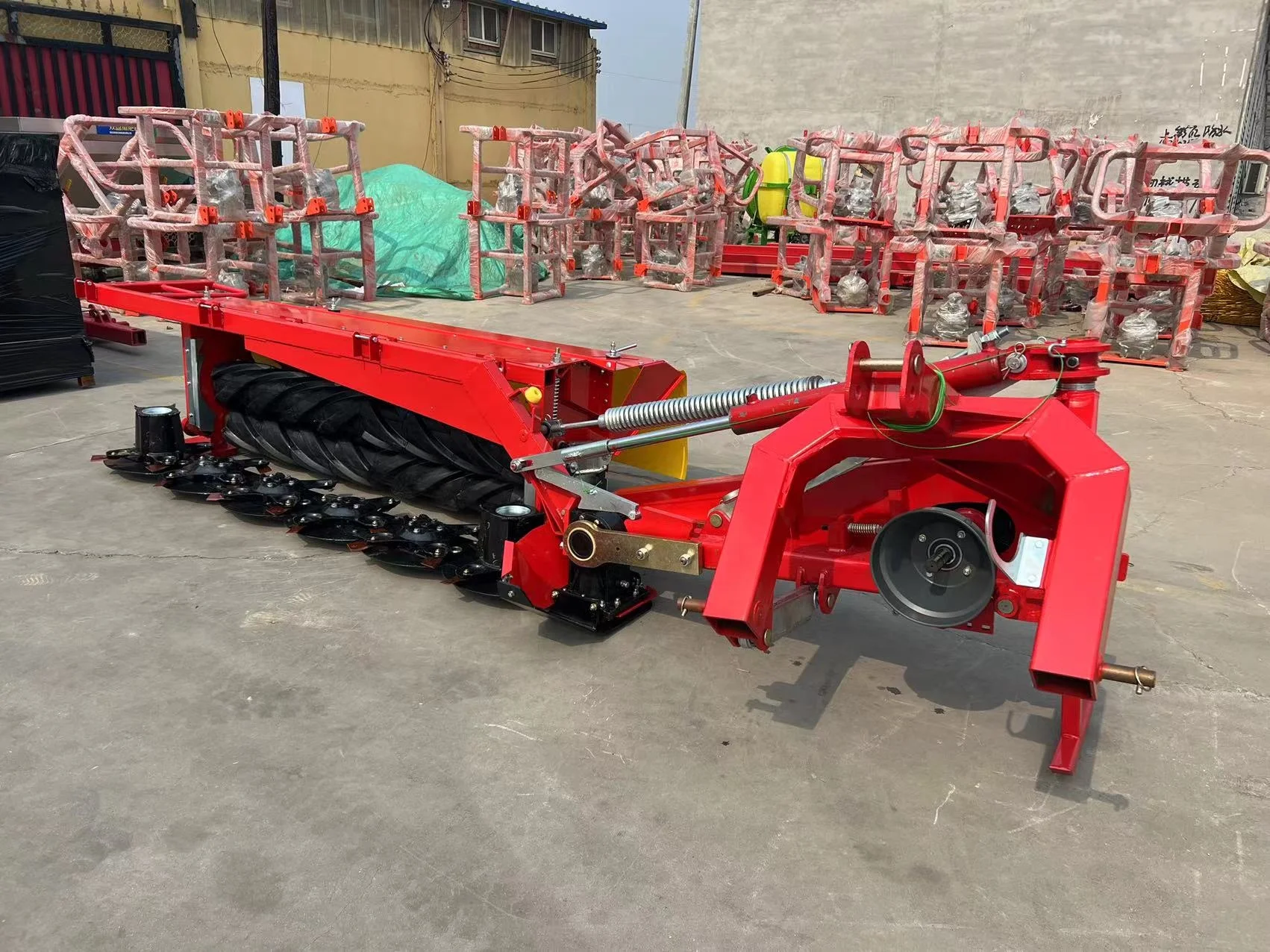 5 Discs Disc Mower With Conditioner