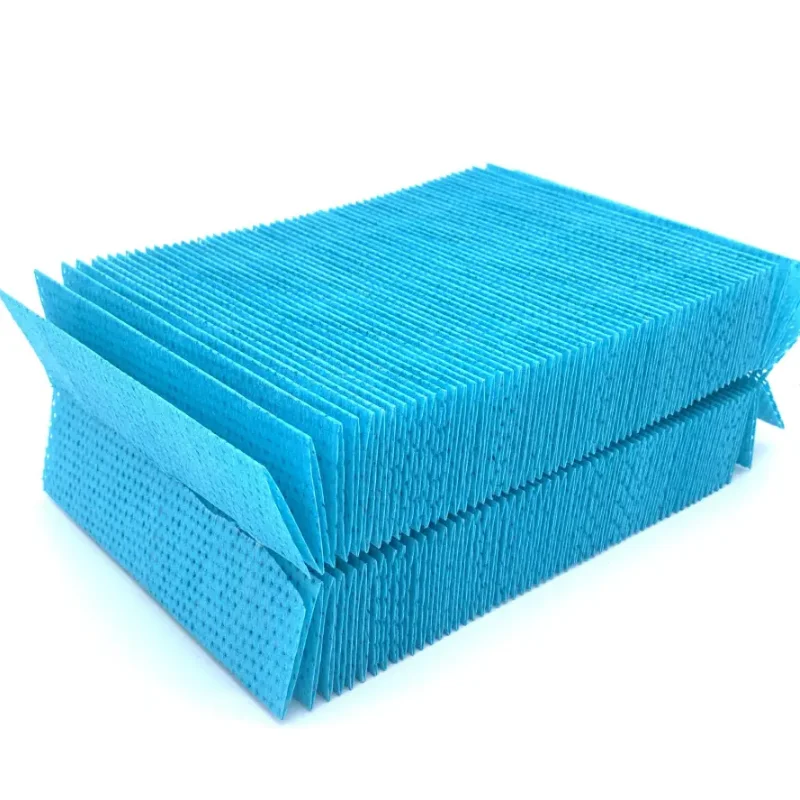Factory Customize Anti-bacterial Non-woven Evaporative Cooling Pad Fabric Humidifier wick material