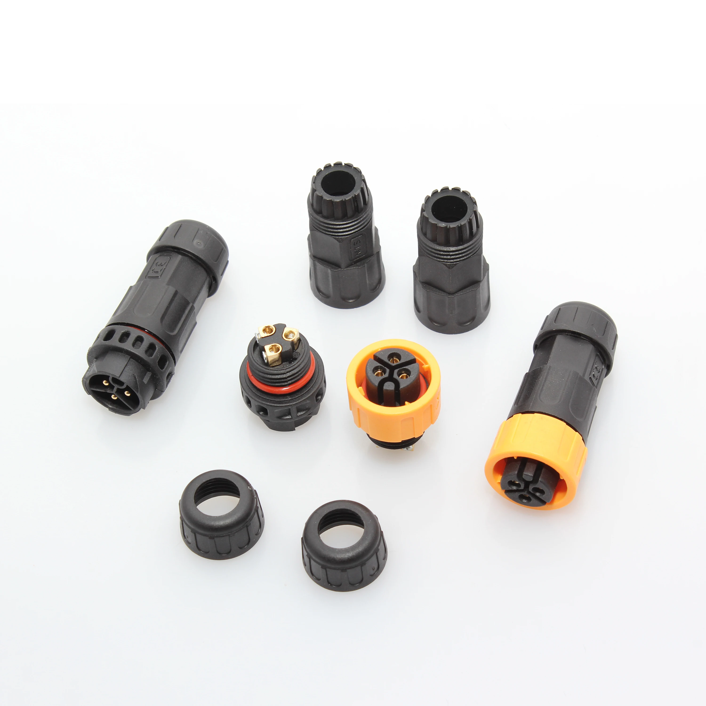  Водонепроницаемый Штекерный разъем питания M20 быстрое подключение круглый