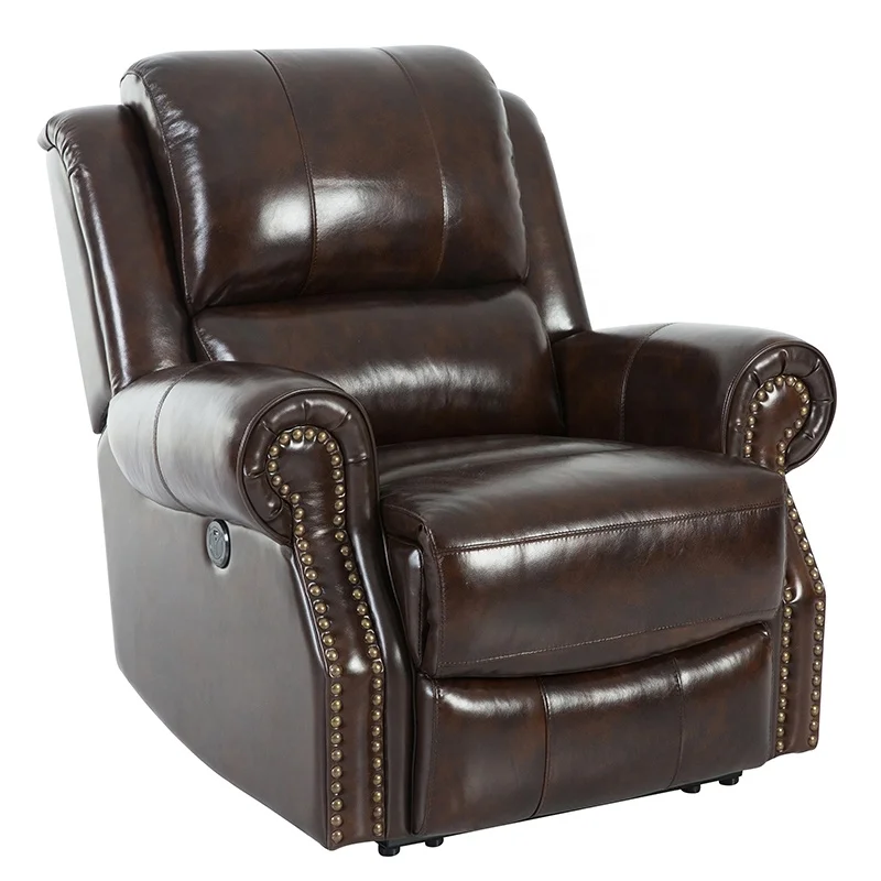 Henglin бренд традиционном стиле мощность кожа ура для дивана с откидной спинкой фоновая декорация в винтажном стиле с медными на руку