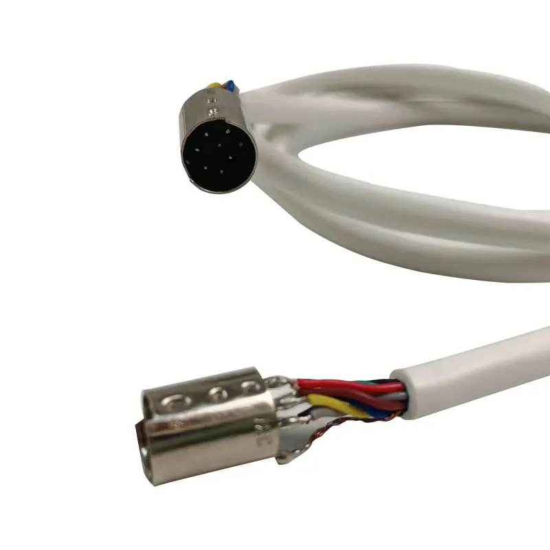 Sotesin Data Cable Wholesale Custom Video Cable Male to Female 8PIN PS2 Video line Video Interface Wire For Special Equipment