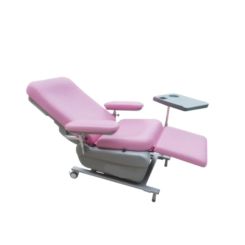 Clinical Plastic Hospital Medical Electric Blood Collection Chair with low price