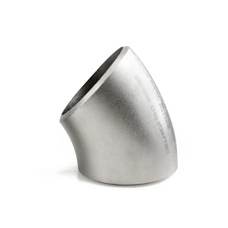 Лучшая цена Sch10s нержавеющая сталь ANSI/ASME B16.9 45Deg короткий радиус локоть