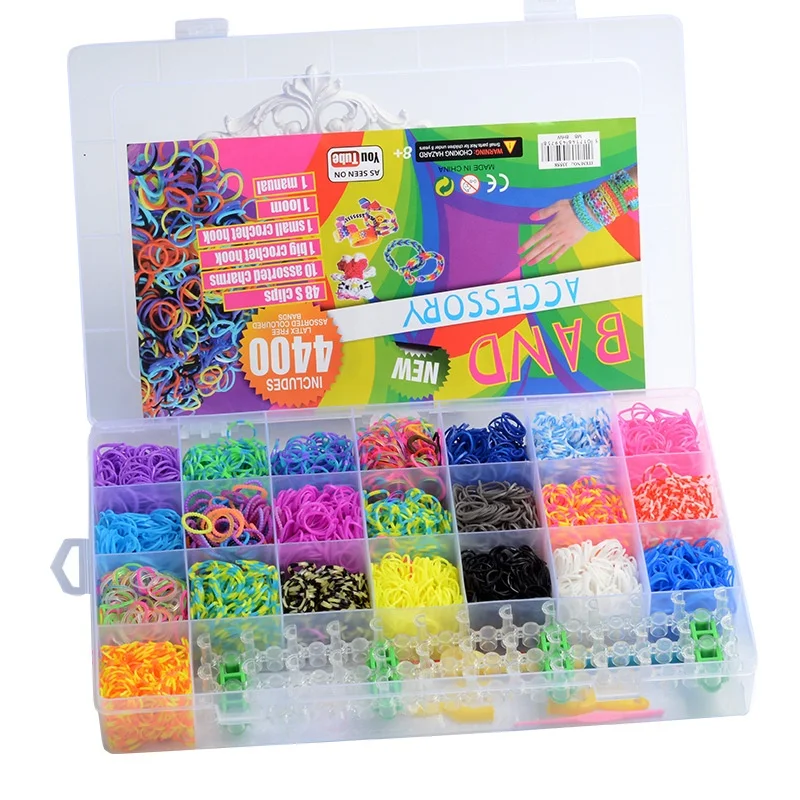 DIY Friendship Bracelet for Kids Age 3-8 Girls Children Art and Craft Set Charm Bead Making Kit Girl Birthday Present