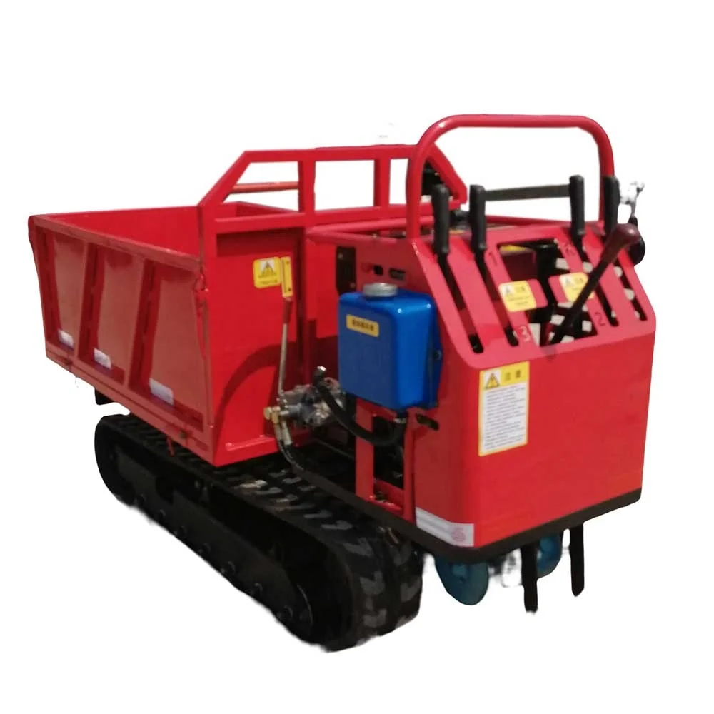 Multi-Functional Track Carrier Hydraulic Carrier Orchard Agricultural Dump Vehicle For All Terrain Price