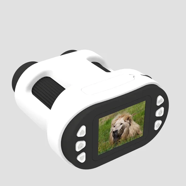 Binocular Head Microscope Electric Microscope All In One Microscope & Telescope Screen Take Photo Video Solution 1920*1080P