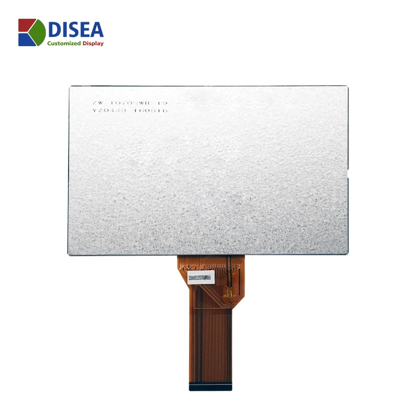 DISEA 7 inch Custom display panel 800*480 tft screen