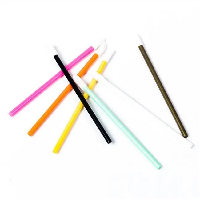Beautiful Fashion Independent Tube Brushes Private Logo Diamond Eyelashes Lashes Mascara Brush