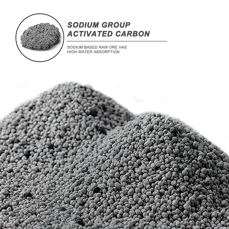 china factory wholesale price 5L 10L dust free ball shape clumping 100% sodium bentonite cat litter sand