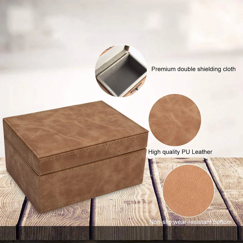 Hot New Faraday Key Fob Protector Cage RFID Signal Blocking Box Privacy Protection box