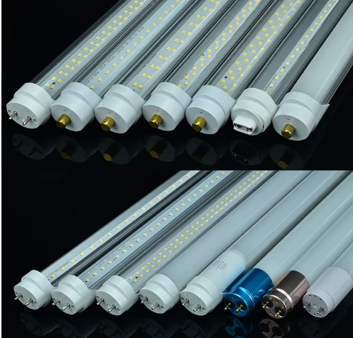 Hot Selling Led Tube Lights T8 Cover 5W 10W 14W 18W Luminous White Body Lamp Power Item School Office SMD Color Pure