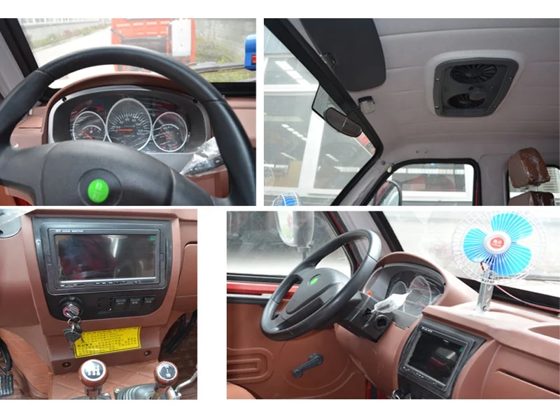 hot sale 800CC motorized gas powered three wheel cargo tricycle with closed cabin with RVC for adult to sell