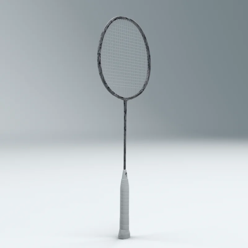 gray cubist shattered planes super lightweight top brand high modulus wholesale cheap 3U ultra lightweight badminton racket