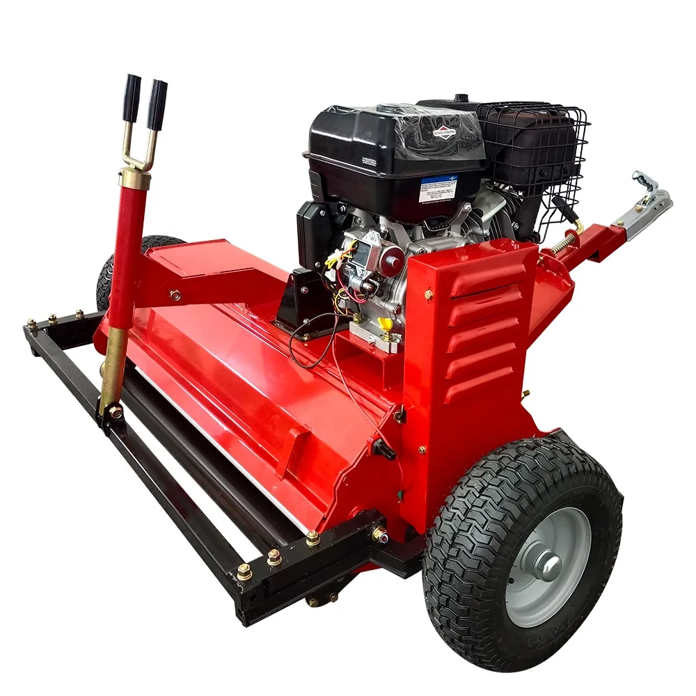 15HP Gasoline Engine ATV Garden Mulcher Quad Towable Flail Lawn Mower