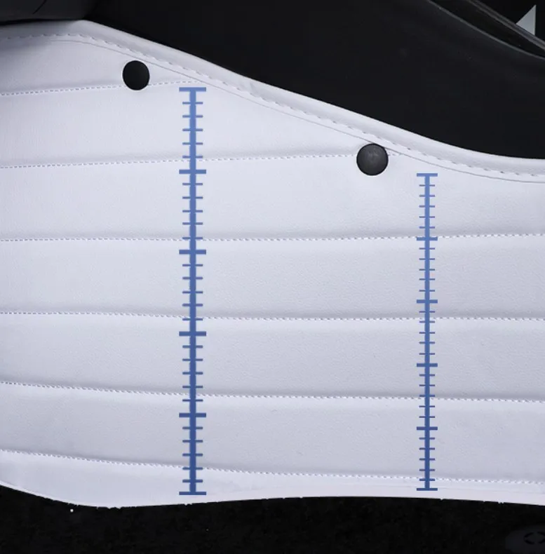 2022 car floor mat tesla y model cluster for The inner side is heightened and the overall protection is bright
