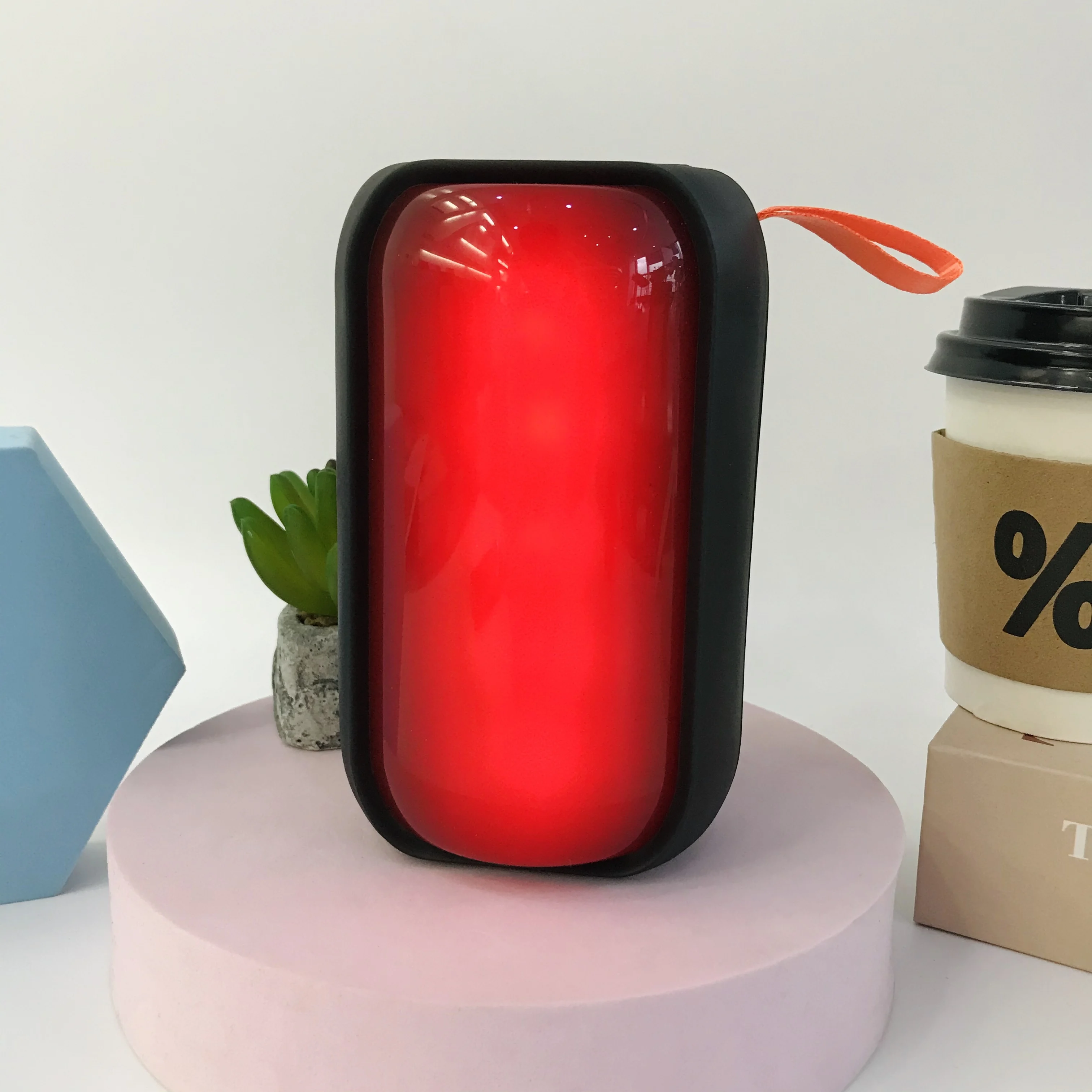 MS-2206BT wireless speaker LED flash light waterproof speaker Outdoor party voice