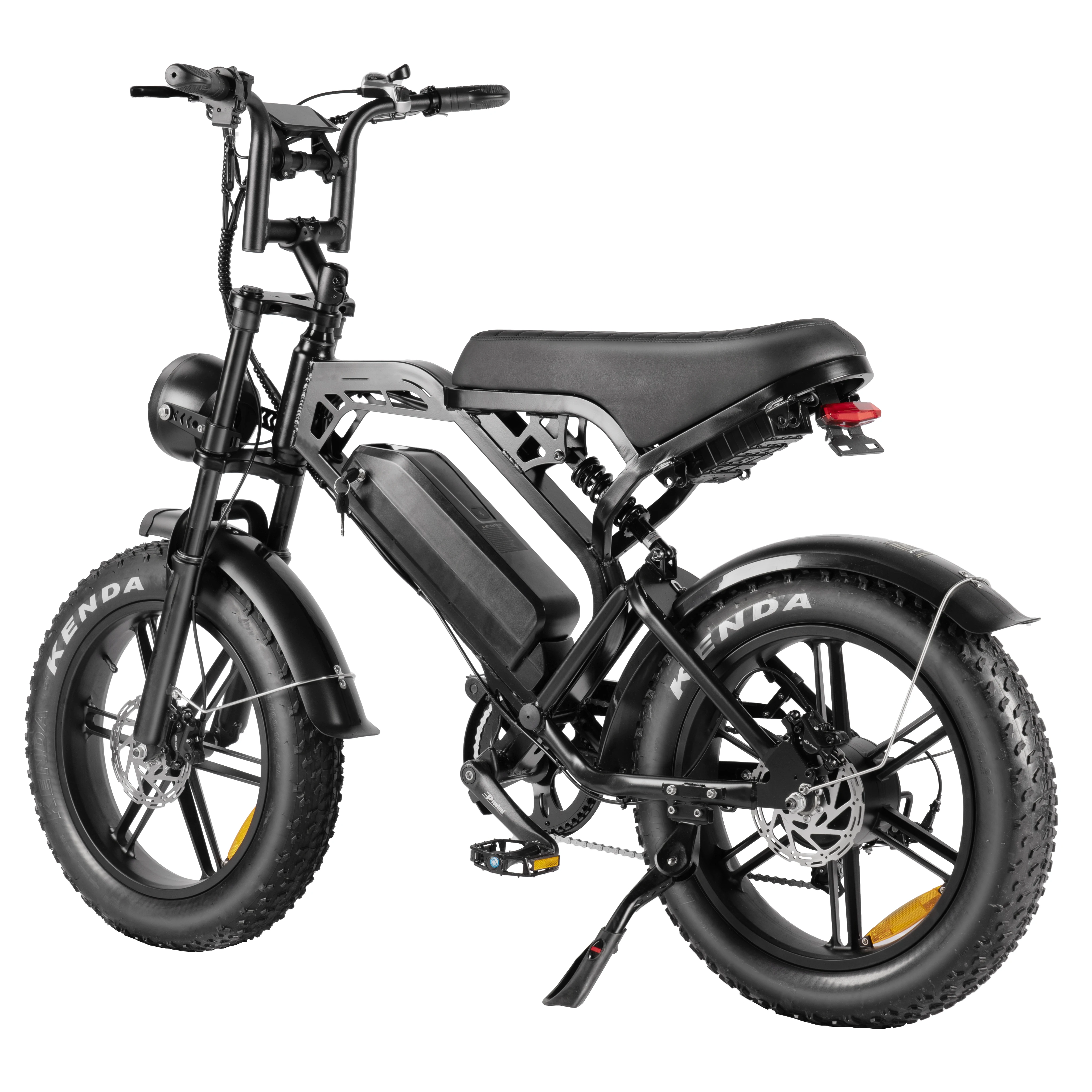 Electric Bicycle road Ebike V20 1000W 750W 500W 48V 15Ah Removable Lithium Battery 50KM mileage 4.0 ALL-terrain Fat Tire Ebike
