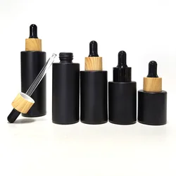 envases de vidrio con gotero 15ml 30 ml 50ml bouteilles en verre cosmtique glass dropper serum bottle for cosmetic packaging