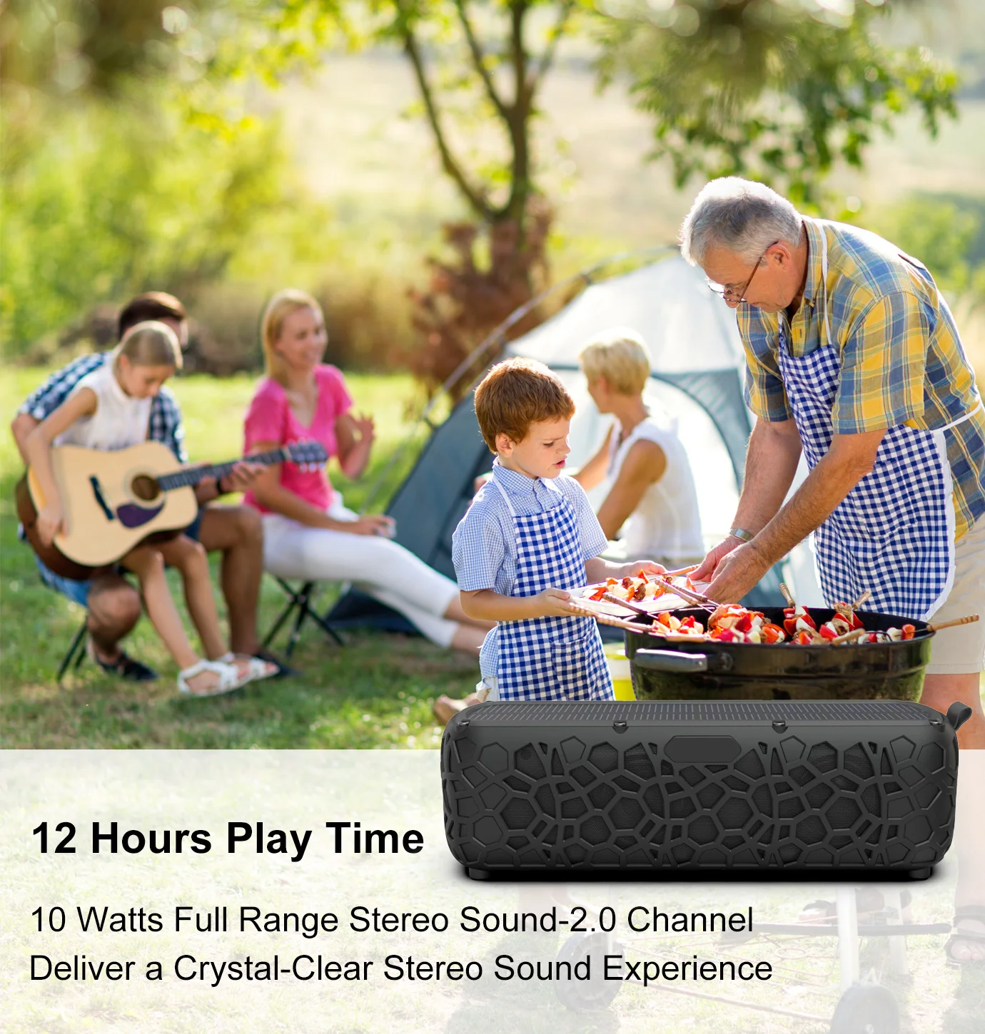 ES-T65 inalambrico altavoz hybrid speakers outdoor excellent bass waterproof blue tooth speaker portable solar bluetooh speaker