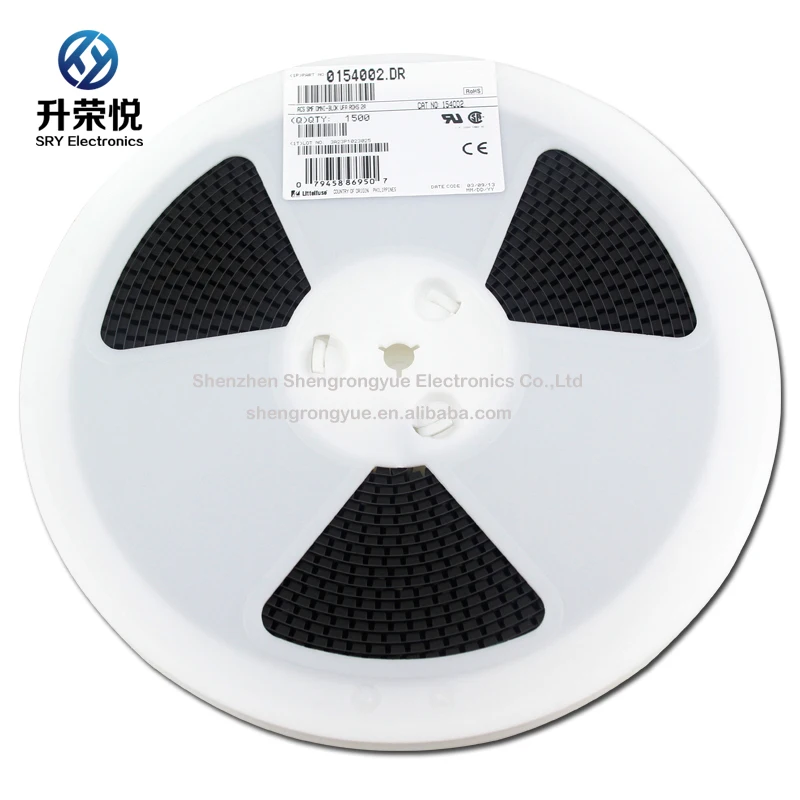 Littelfuse 01543.15DR Nano предохранитель 3.15A 125 В поверхностного монтажа с держателем предохранителя