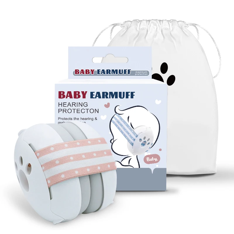 0-36 Mouths Infant Sleeping Comfortable Baby Hearing Protection Noise Canceling Earmuffs With Super Soft Padding