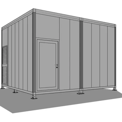 Mobile acoustic experience room Prefab Home Prefabricated House Modular Building ADU Villa Hotel Art &Design Structured Project