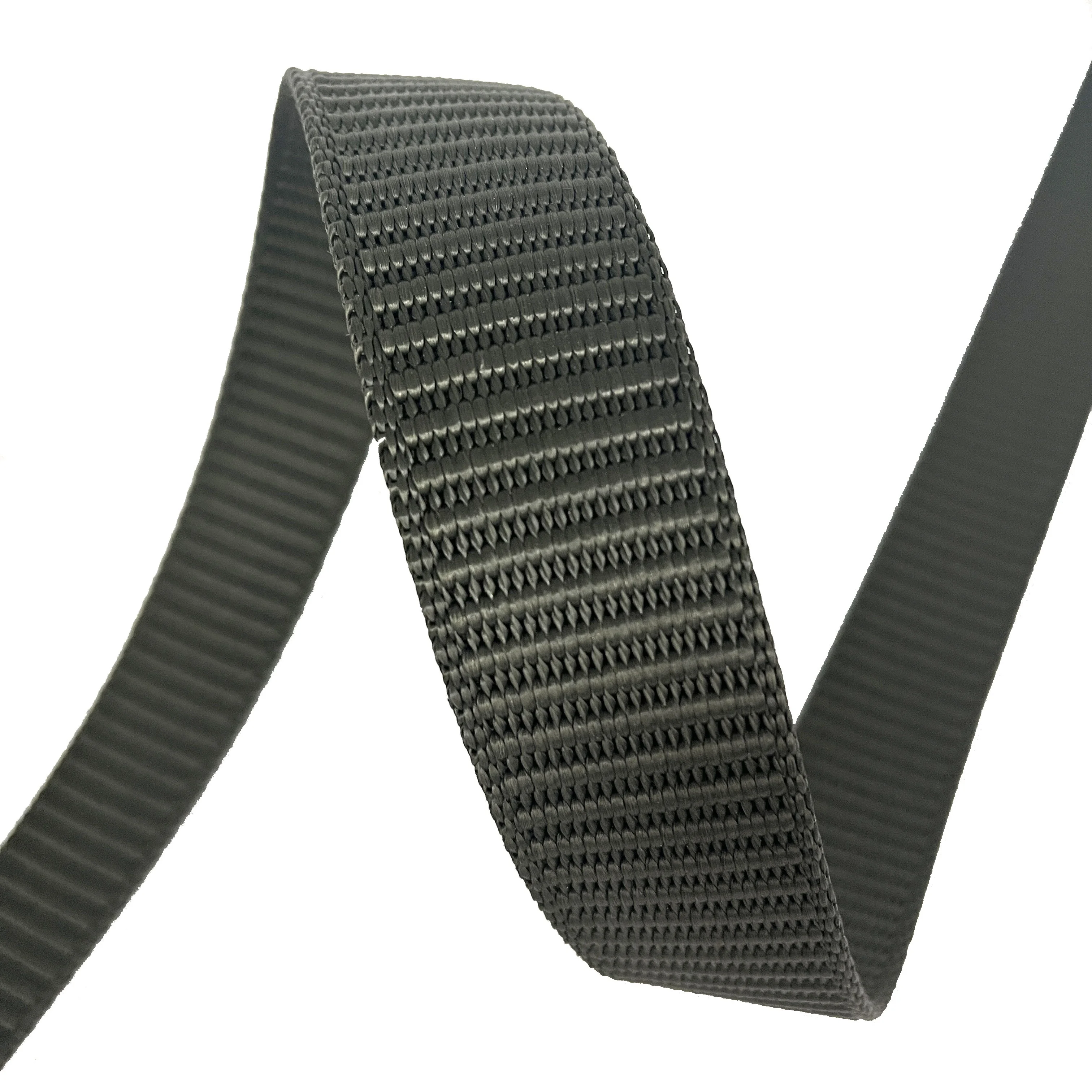 Custom Tank Pattern belt Olive green PP webbing 3MM thickness Environmentally friendly woven tape  1.2 inches Thickened webbing