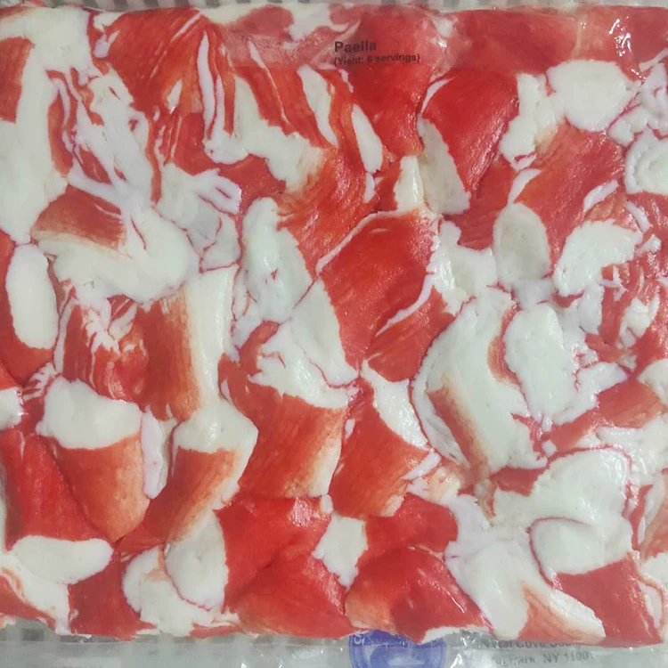 Popular Hot Sale High Quality Surimi Crab Flake China Yummy Instant Food Snacks