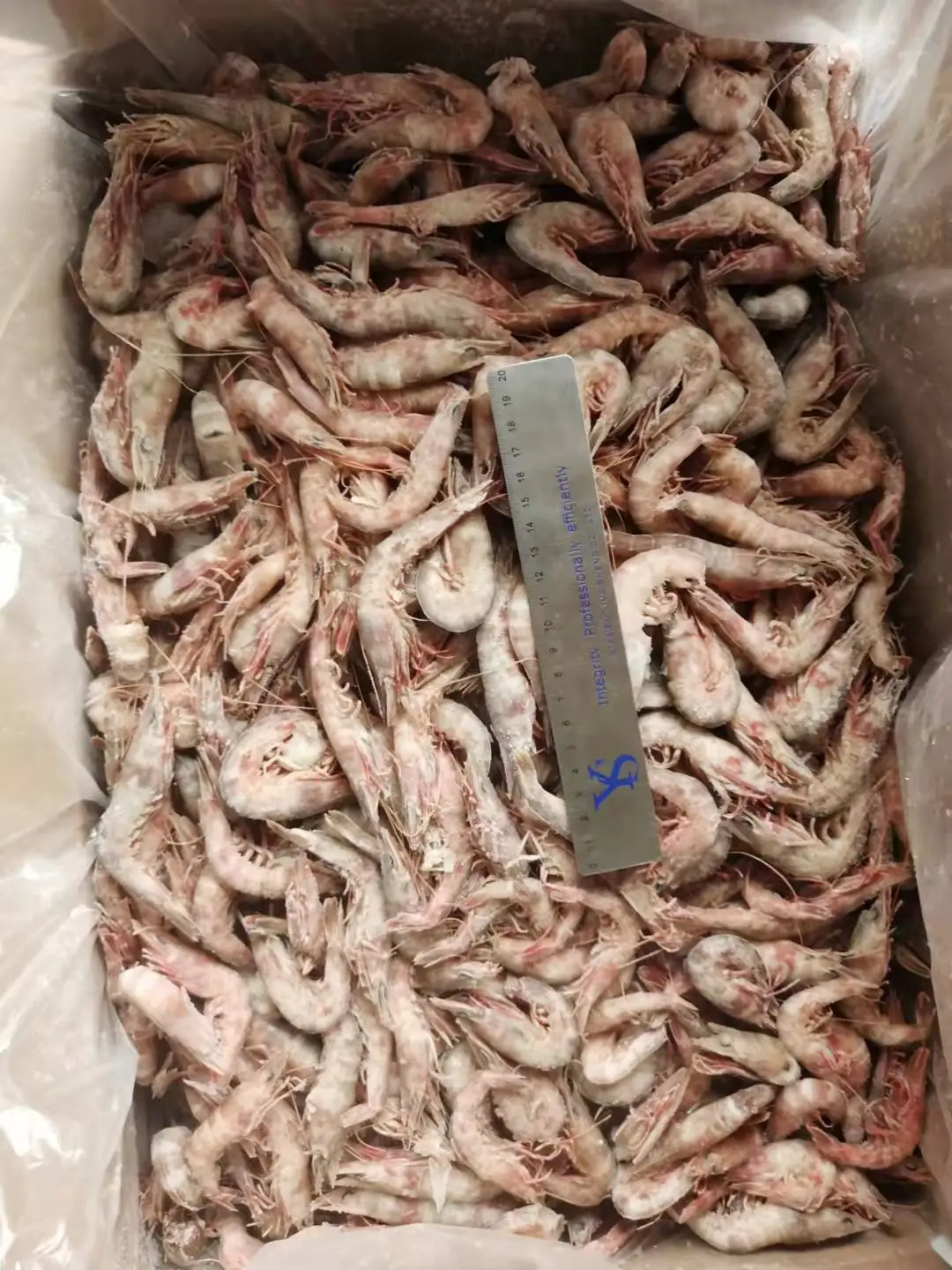 Высококачественные морские замороженные креветки Metapenaeopsis Barbata 80/100 производство Китай