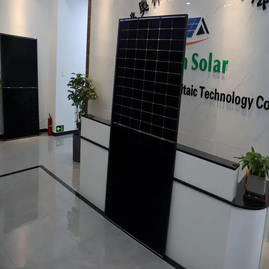 High Efficiency Topcon N Type 420 430 Watt Solar Panel IP67 Efficiency up to 22% for Residential Solar Power System