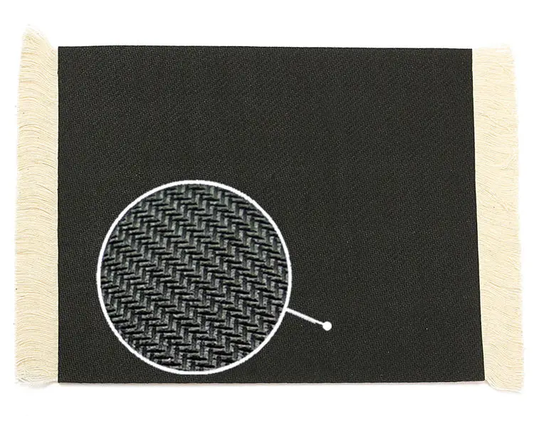 Tassel Rug Table Coasters Table Drink Holders Oriental Design Rubber Base mug coaster Cloth Carpet Drink Mats