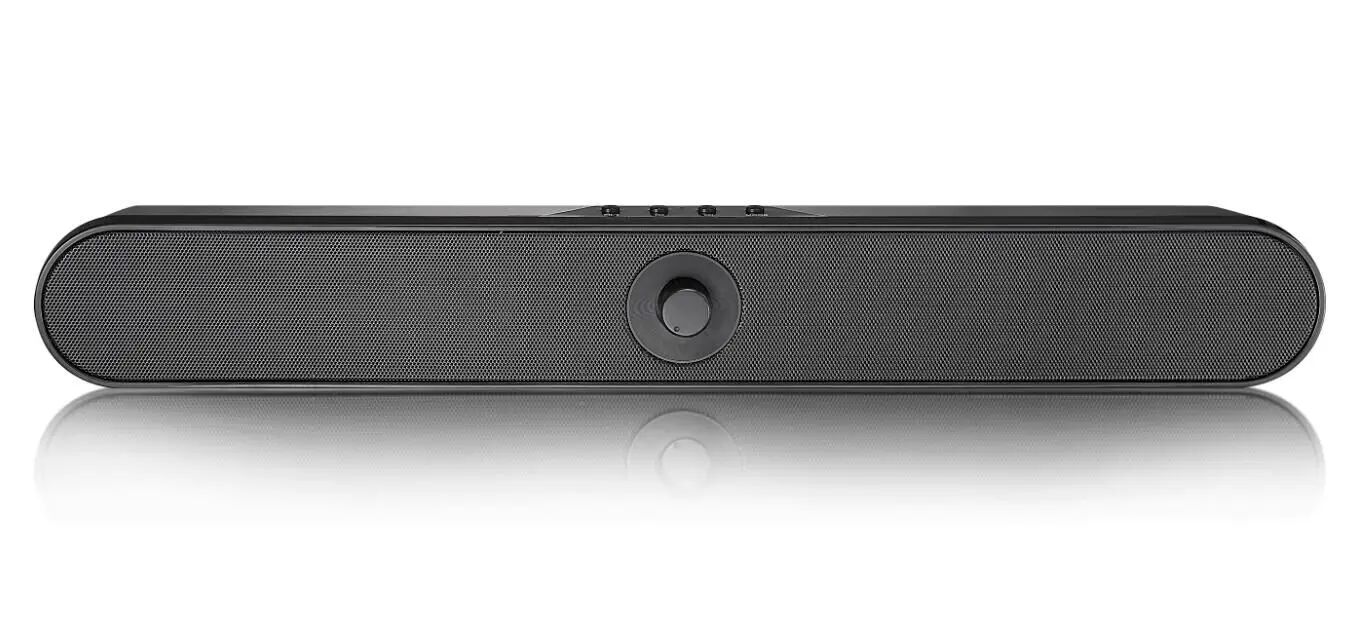 16W Portable Sound bar For TV Wireless Sound Bar with Subwoofer Mini BT Speaker Soundbar