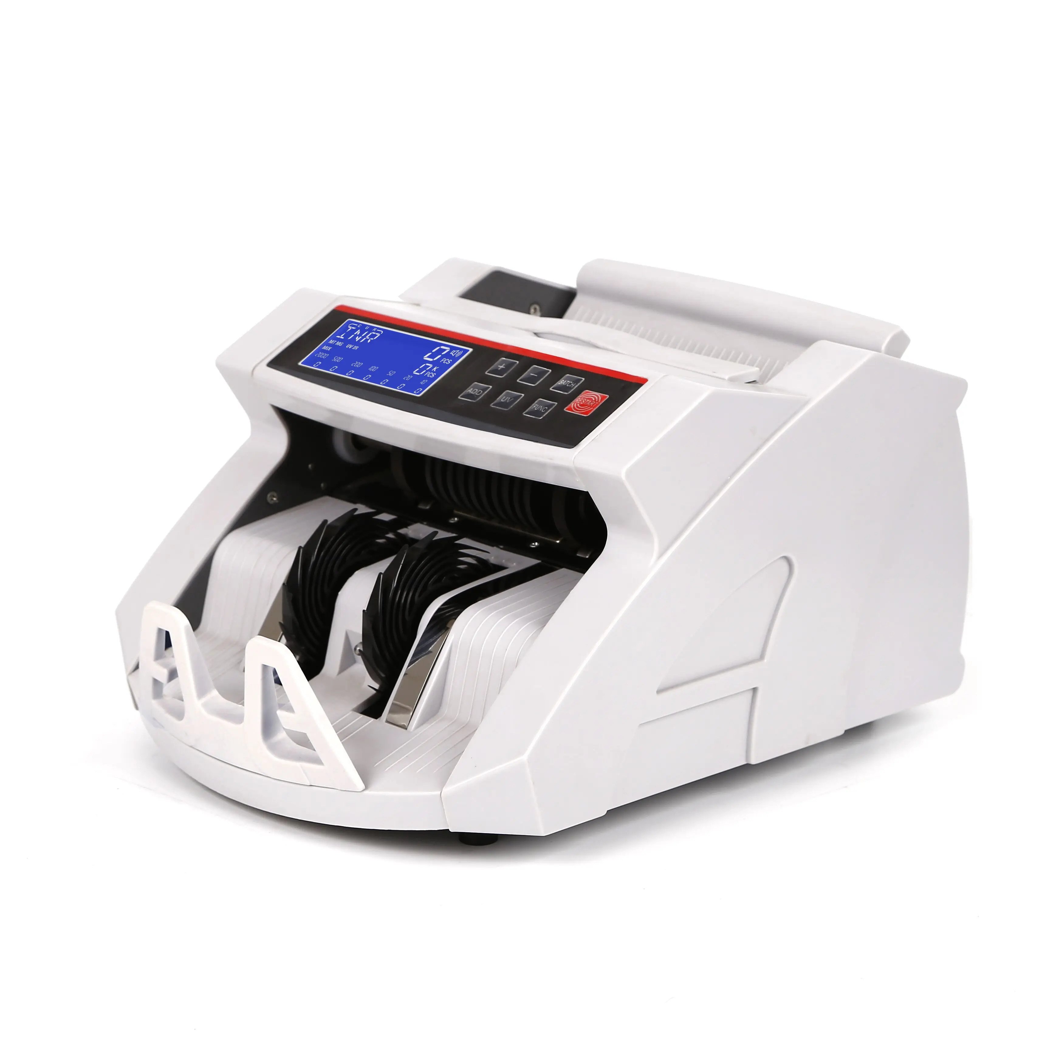 Portable Money Counter USD, EUR, IDR Mix Money Value Bill Counter Currency Banknote Counting Machine  2108