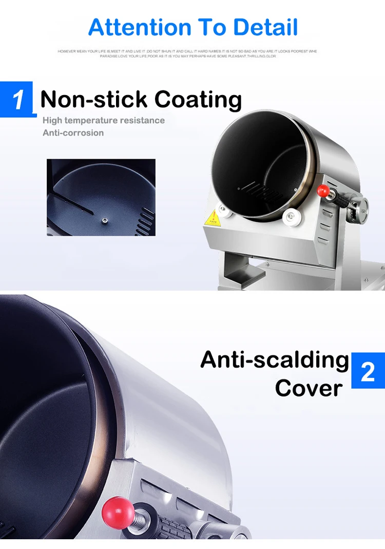 Shinelong Rotating Smart Robot Cooker Wok Chef Automatic Cooking Machine Restaurant Fried Rice Machine Intelligent Cooking Robot