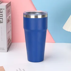 16 oz 26 oz Double Walled Vacuum Insulated Leak Proof And Sweat Proof Travel Mug Tumbler, Perfect For Hot Or Cold