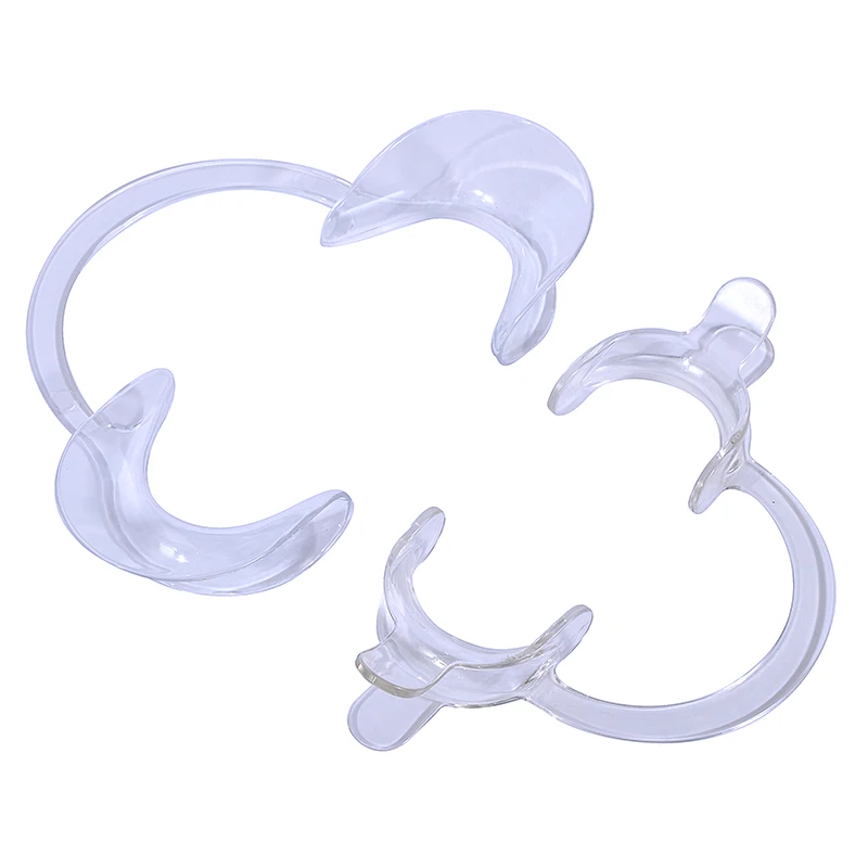 C Shape Plastic Dental Lip Cheek Retractors Tool Teeth Whitening Mouth Opener Orthodontic Tools Dental Products Oral Clean