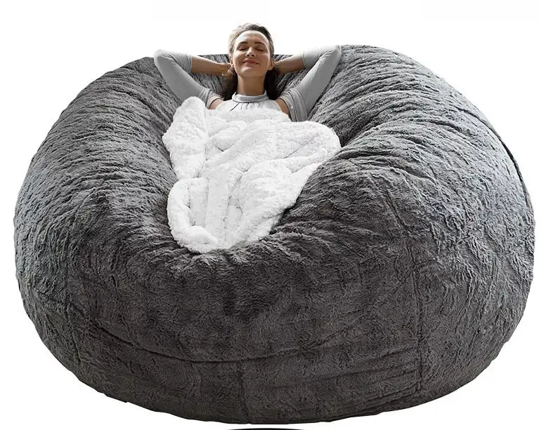Indoor Home Decoration Beanbag Sofa Giant Big Bean Bag Recliner Sofa