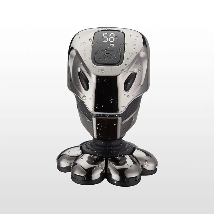 7D Electric Shaver Multifunction Professional Cordless Rechargeable Beard head shaver Floating Blades 7 in 1 Razor Rotary Men