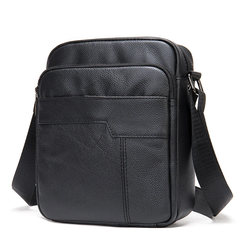 GLBF017 Business travel side bag leather shoulder bag for men