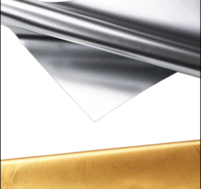 PU soft metallic high quality heat transfer vinyl wholesale elegant color easyweed htv for clothing printing logo flexible