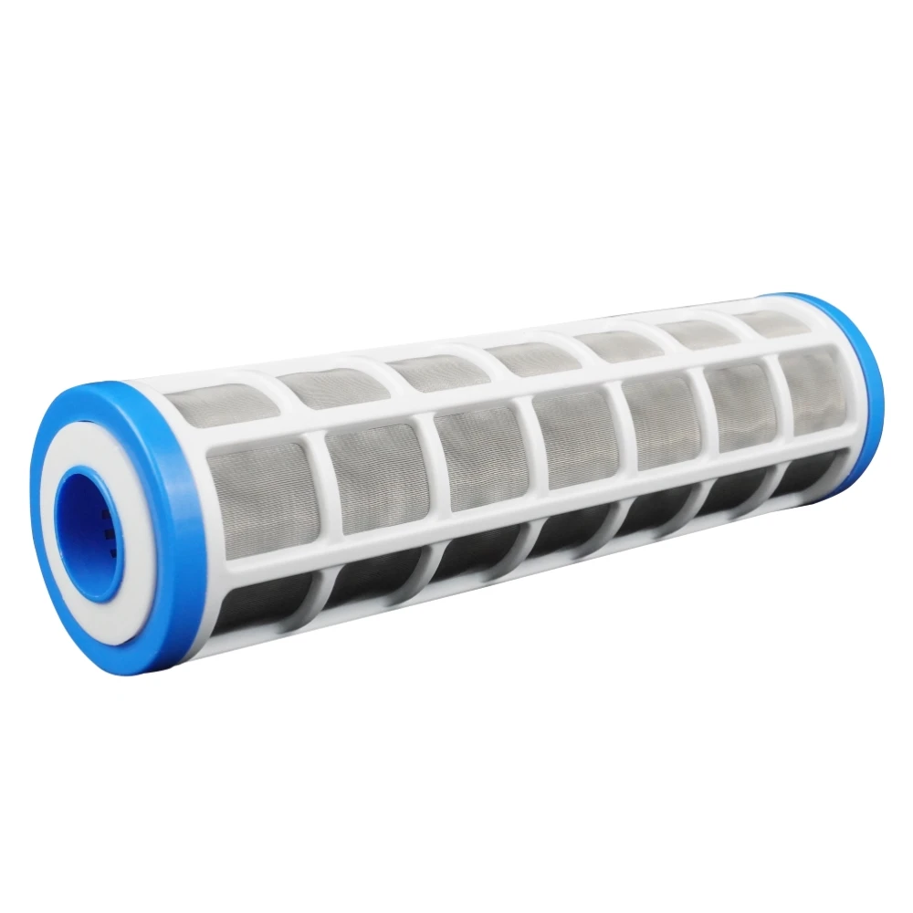 10 inch Stainless Steel Wire Mesh Filter Cartridge 40 micron recycled after cleaning Water Purifier