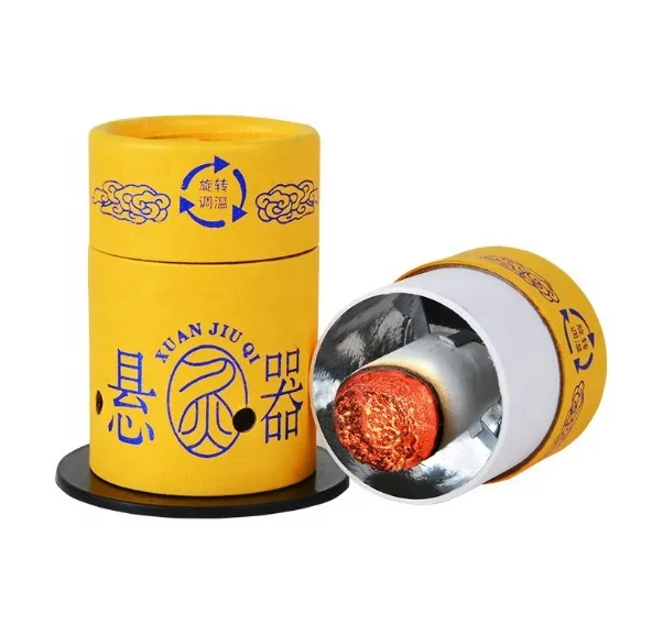 Household Warm Moxibustion Apparatus Moxibustion Box Temperature Control Suspension Moxa Roll Tools